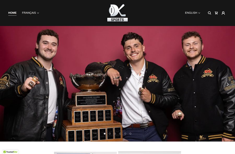 Site web DK Sports
